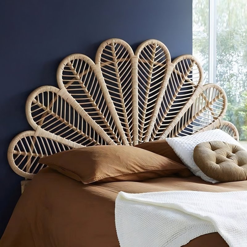Tête de lit en rotin