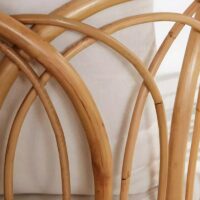 Fauteuil en rotin agate d'Indonésite artisanale