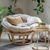 Loveuse en rotin confortable et naturel