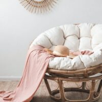 Loveuse en rotin confortable et naturel