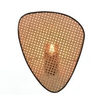 Applique murale rotin et bambou simple design abstrait et moderne GANDI