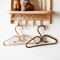 Décoration rotin cintre rangement et décoration LULIE