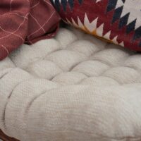 Loveuse en rotin fauteuil avec coussin confortable de repos CORBELLA