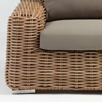 Salon de jardin en rotin synthétique pour extérieur résistant et pratique CLIVA