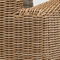 Salon de jardin en rotin synthétique pour extérieur résistant et pratique CLIVA